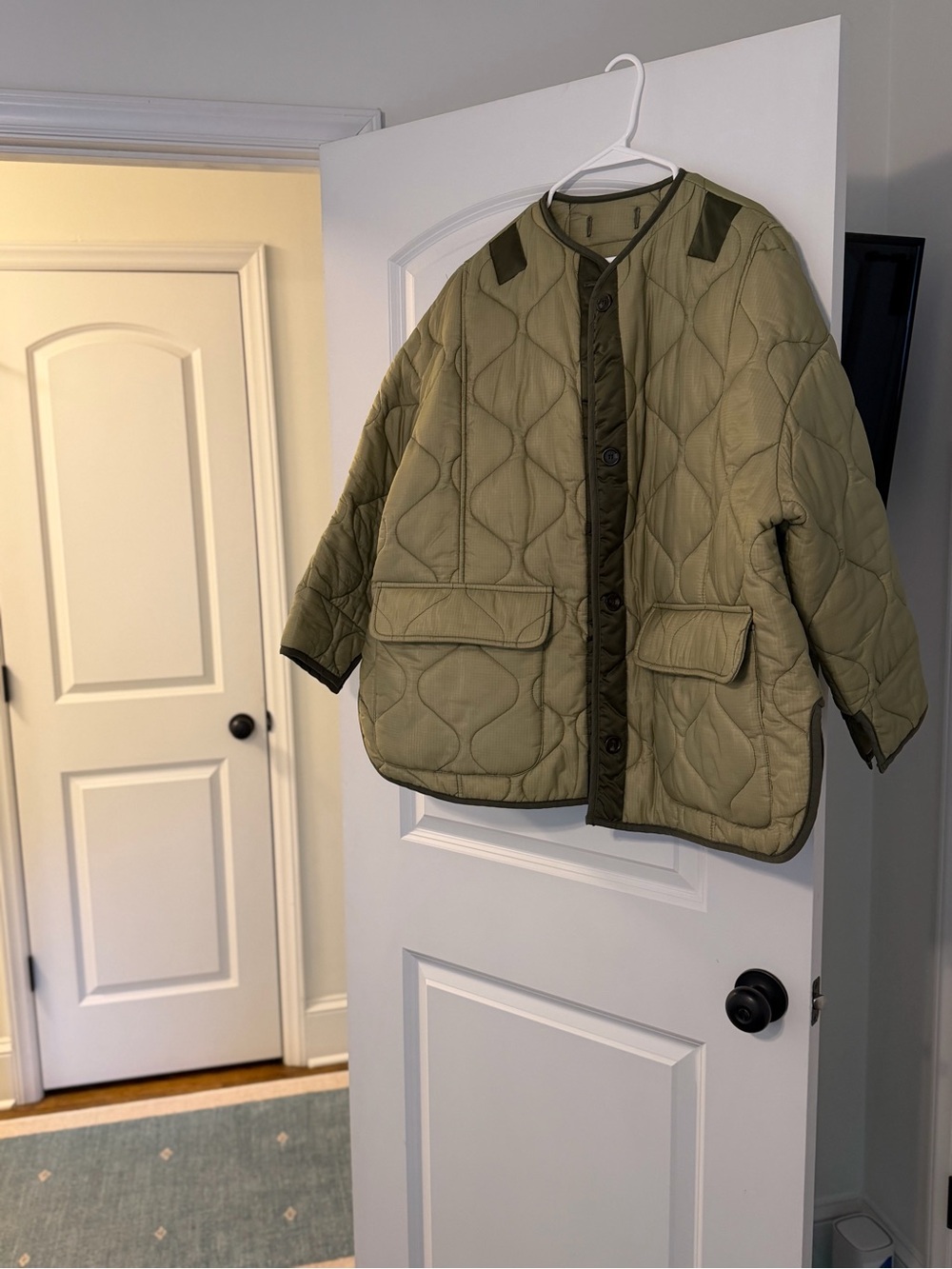 Frankie Shop Teddy Oversized Quilted Jacket